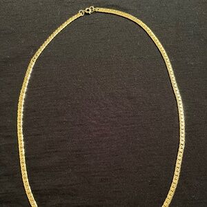 Goldtone necklace -- 23"